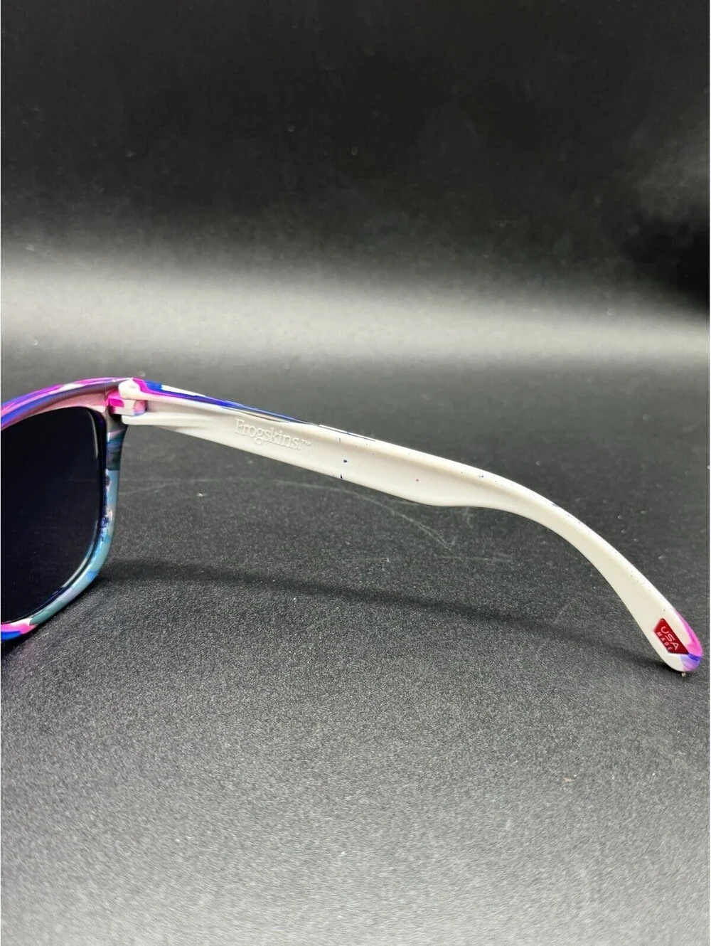 Rare Oakley Kokoro Frogskins Meguru Spin/ Prizm Black Iridium OO9013-J955
